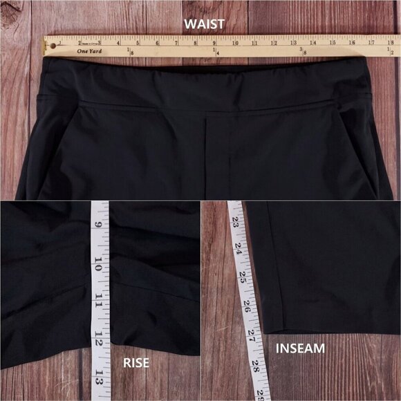 Athleta Womens Size 12 Brooklyn Mid Rise Ankle Pants Pull On Athleisure 198671 - Picture 11 of 11